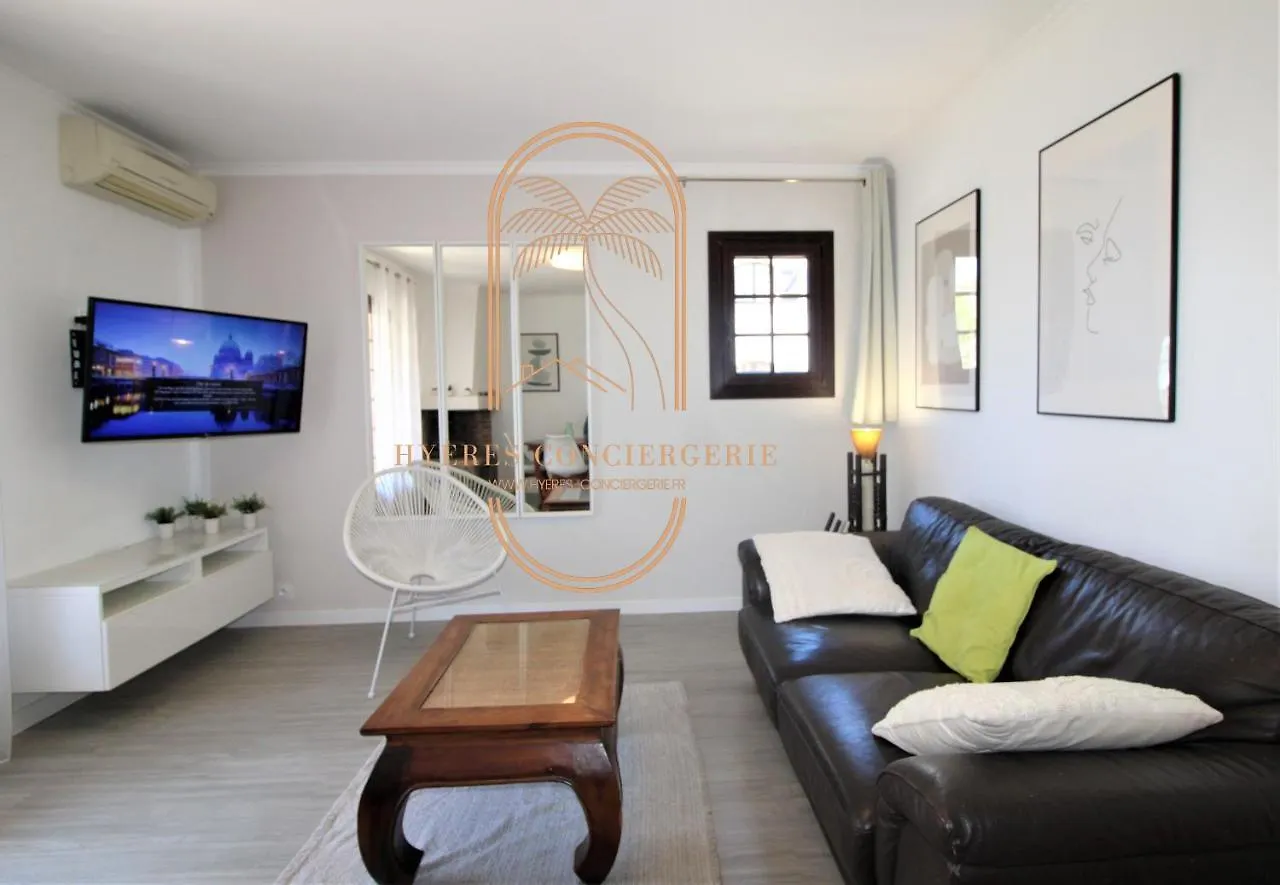 Hyeres-Centre Coquet T3 Wifi Parking Clim Salon By Hc Apartment